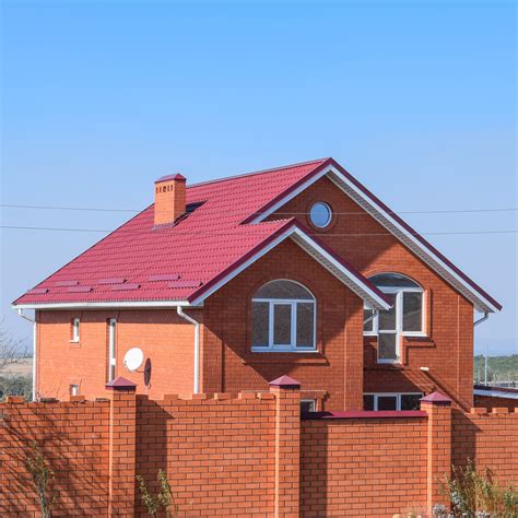 pictures of brick houses with metal roofs|houses with metal roofs pictures.